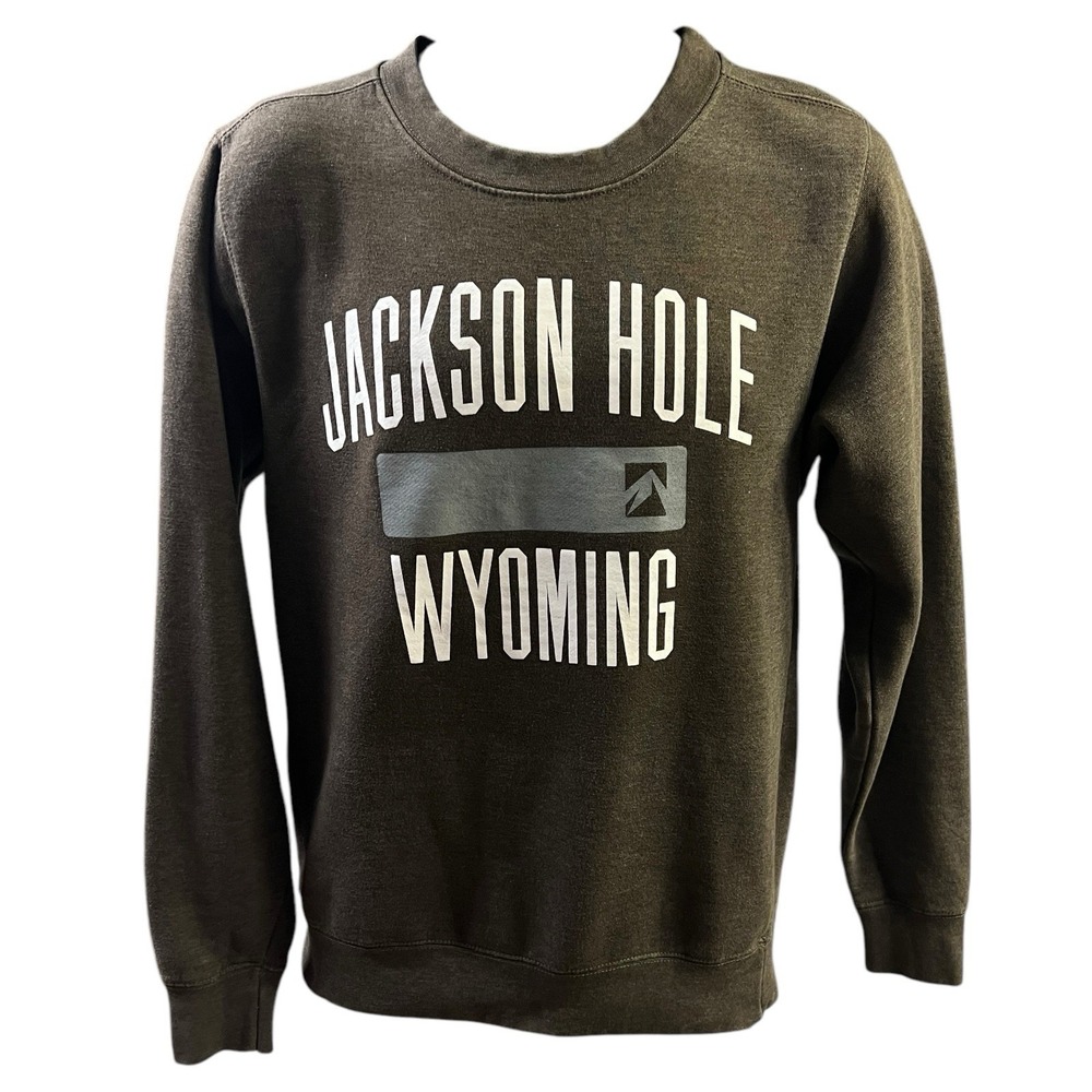Outfitters Trading‎ Co Jackson Hole Wyoming Crewneck Sweatshirt Size S